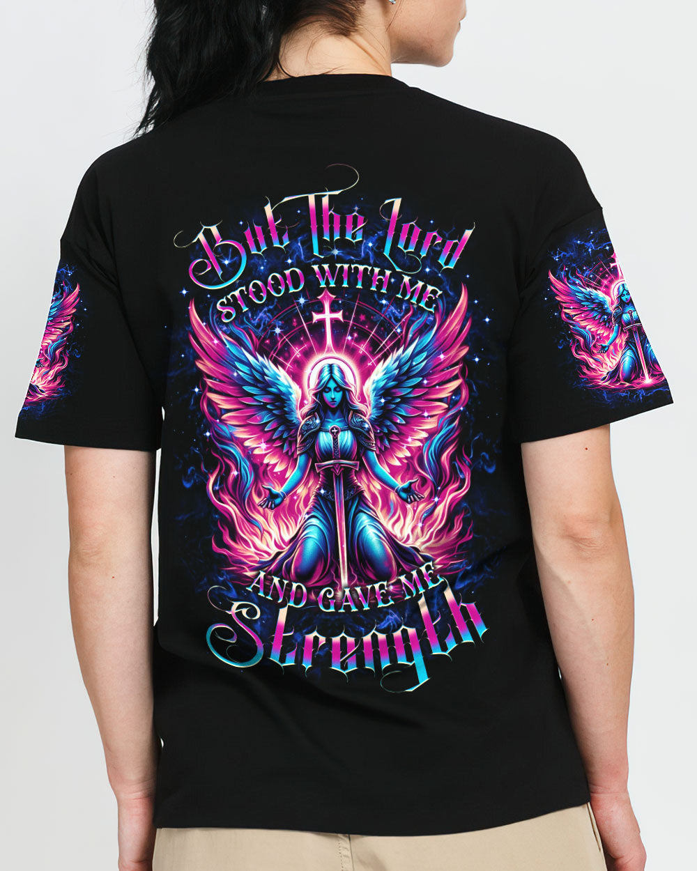 But The Lord Stood With Me Women's All Over Print Shirt - Yhkd0305241