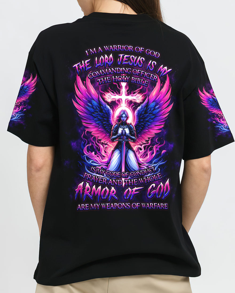 I'm A Warrior Of God Women's All Over Print Shirt - Yhkd0406242