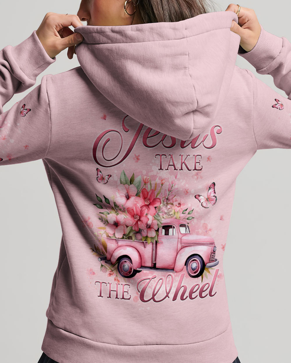 Jesus Take The Wheel Women's All Over Print Shirt - Yhkd0602241
