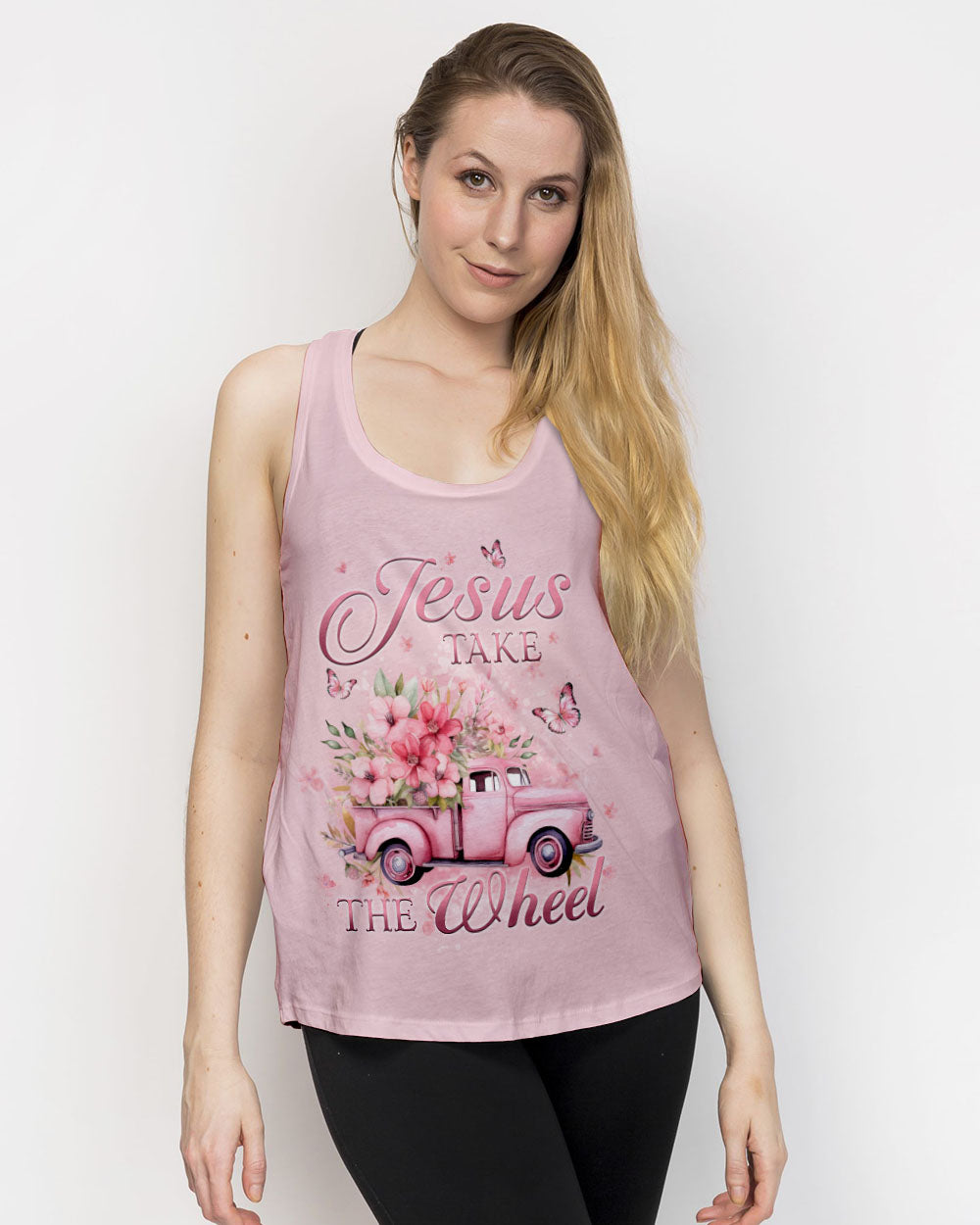 Jesus Take The Wheel Women's All Over Print Shirt - Yhkd0602241