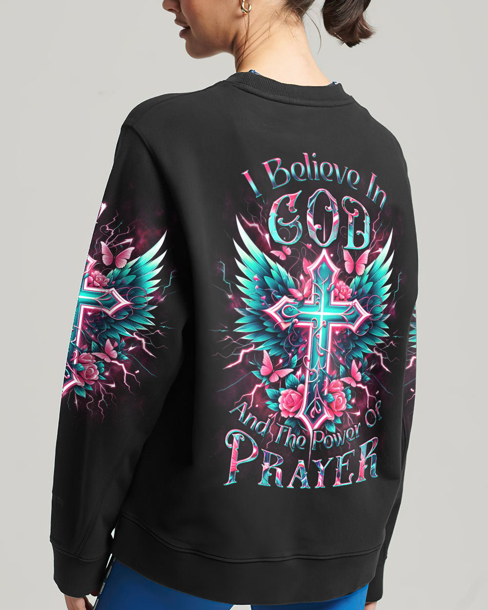 I Believe In God Women's All Over Print Shirt - Yhkd1001242