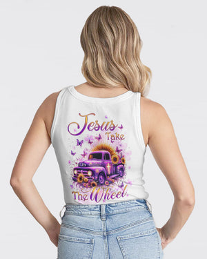 Jesus Take The Wheel Sunflower Women's All Over Print Shirt - Yhkd1502241