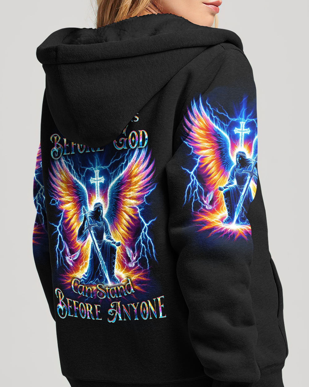 She Who Kneels Before God Women's All Over Print Shirt - Yhkd1901242