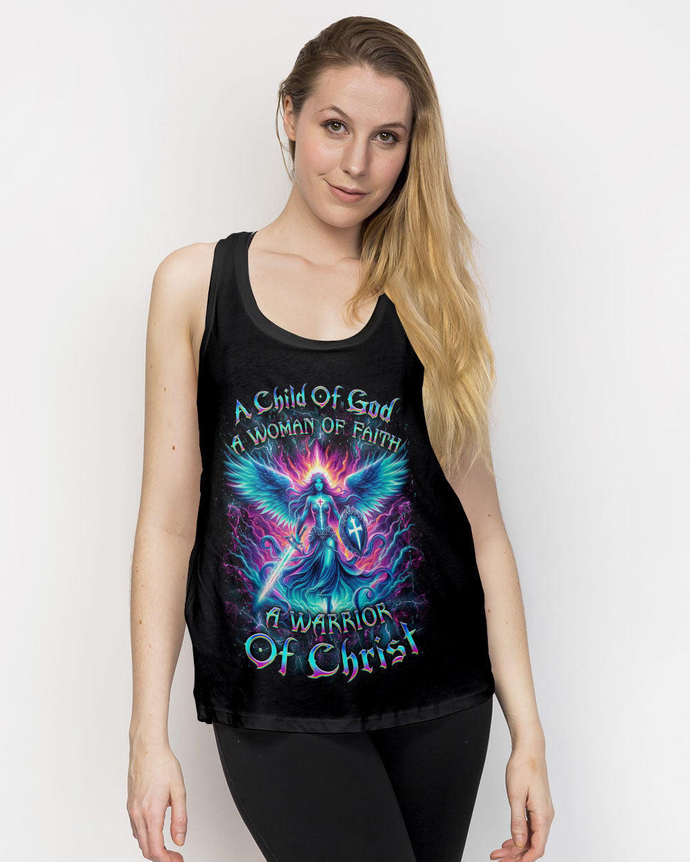 A Child Of God A Woman Of Faith Women's All Over Print Shirt - Yhkd2003241