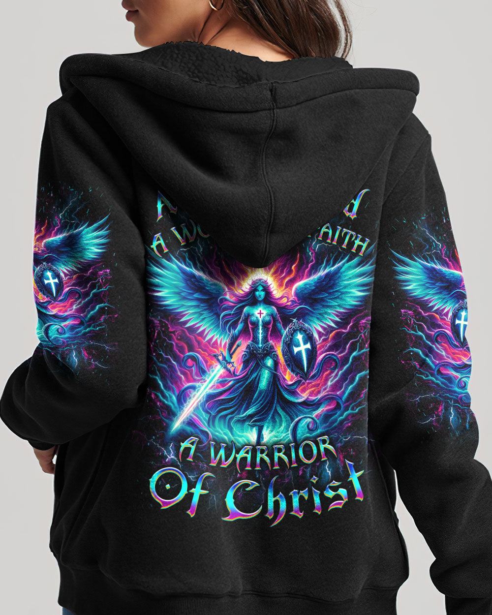 A Child Of God A Woman Of Faith Women's All Over Print Shirt - Yhkd2003241
