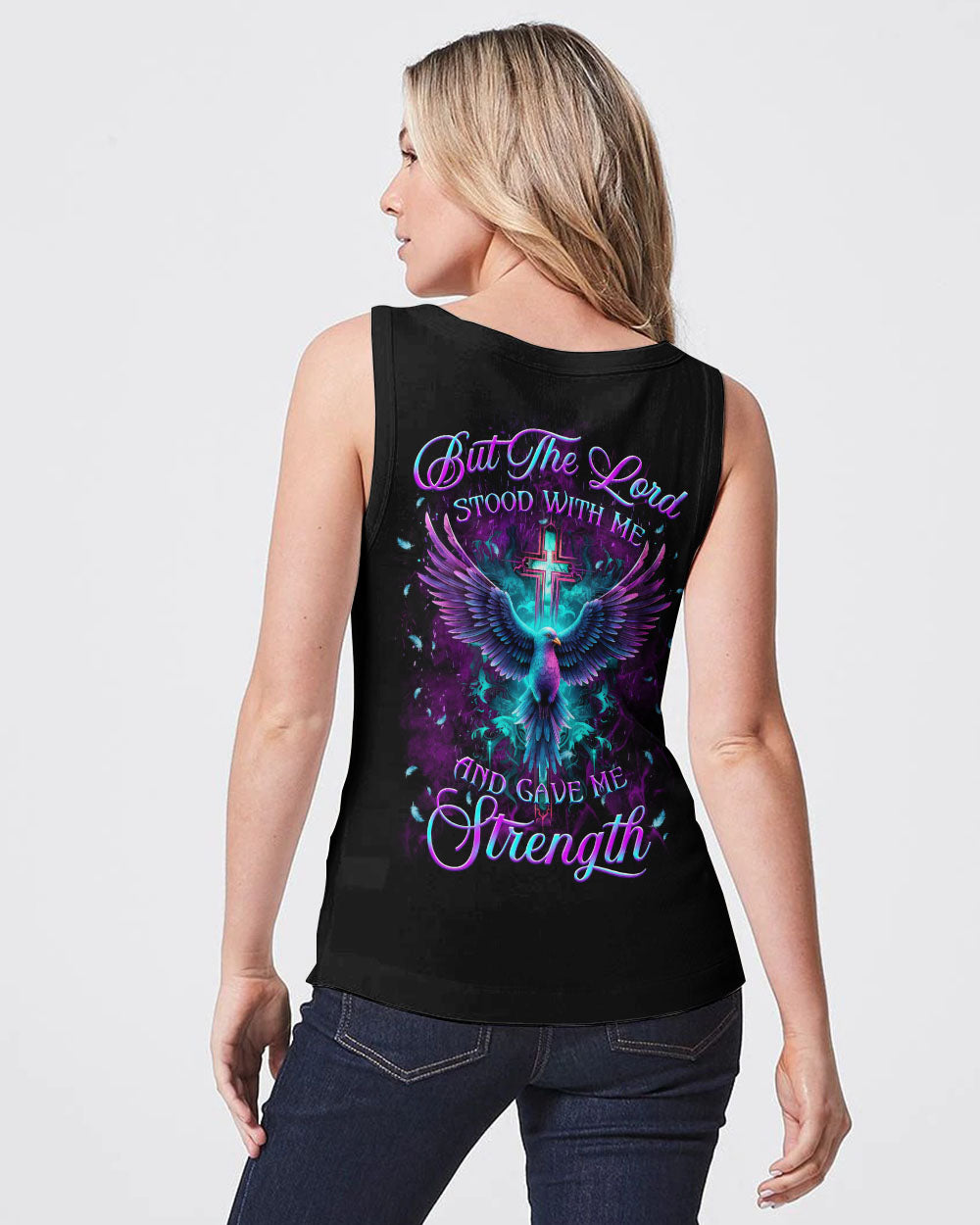 Lord Stood With Me Cross Women's All Over Print Shirt - Yhkd2111232