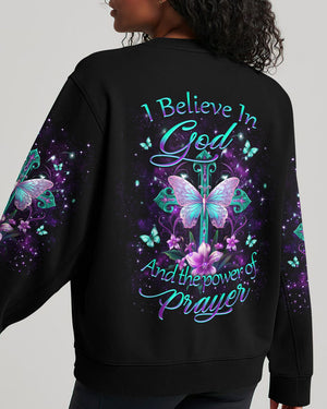 I Believe In God Women's All Over Print Shirt - Yhkd2201242