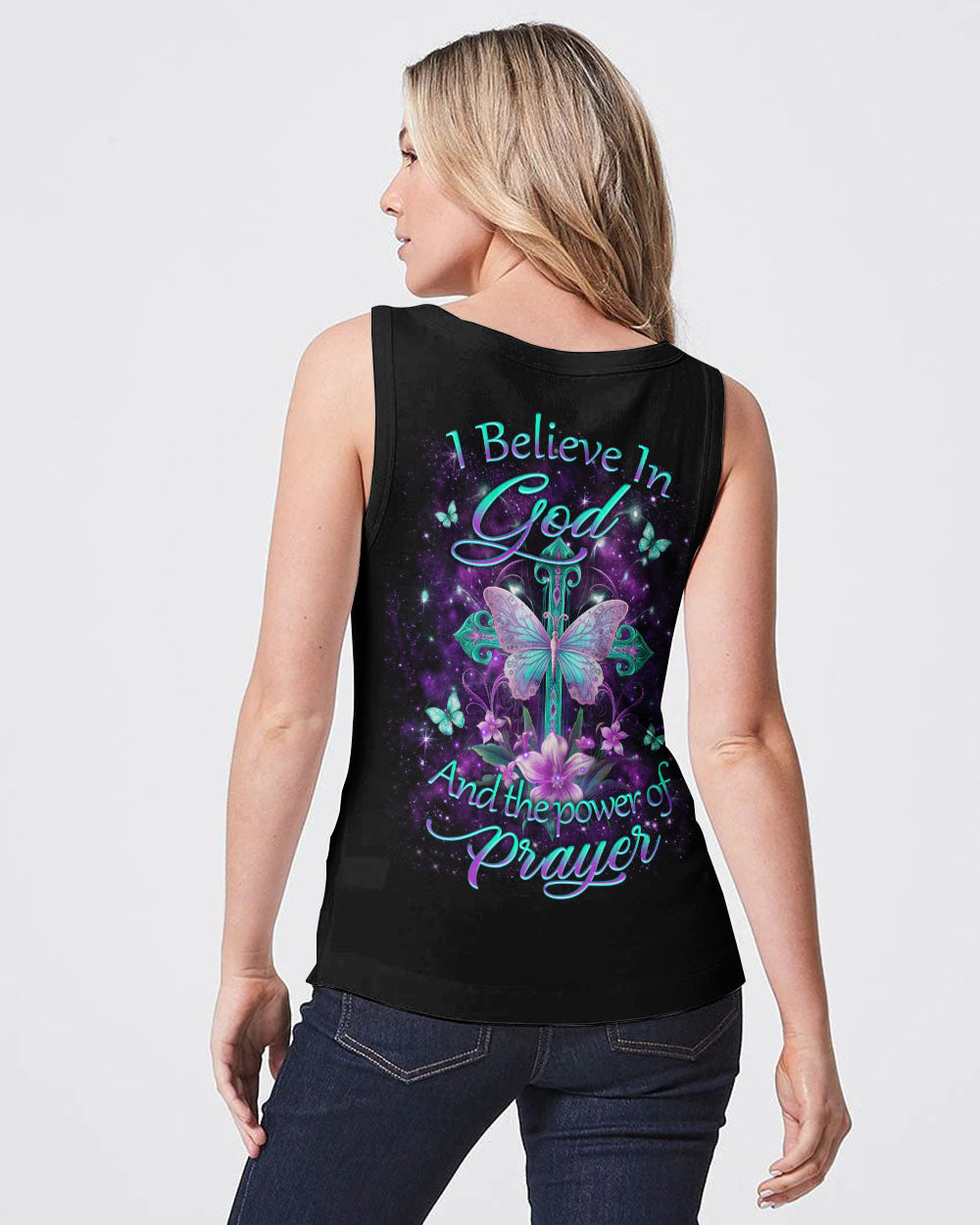 I Believe In God Women's All Over Print Shirt - Yhkd2201242