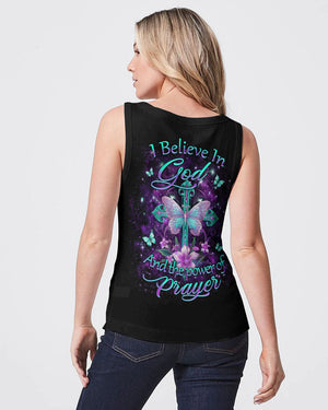 I Believe In God Women's All Over Print Shirt - Yhkd2201242