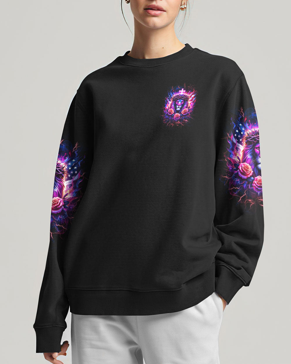 Way Maker Miracle Worker Cross Lion Women's All Over Print Shirt - Yhkd2205242