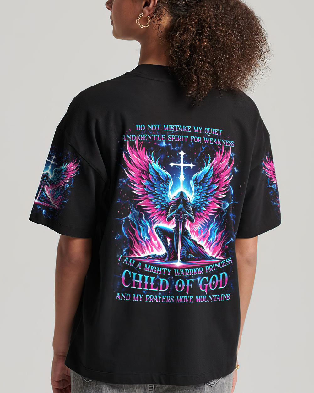 I Am A Mighty Warrior Princess Women's All Over Print Shirt - Yhkd2304243