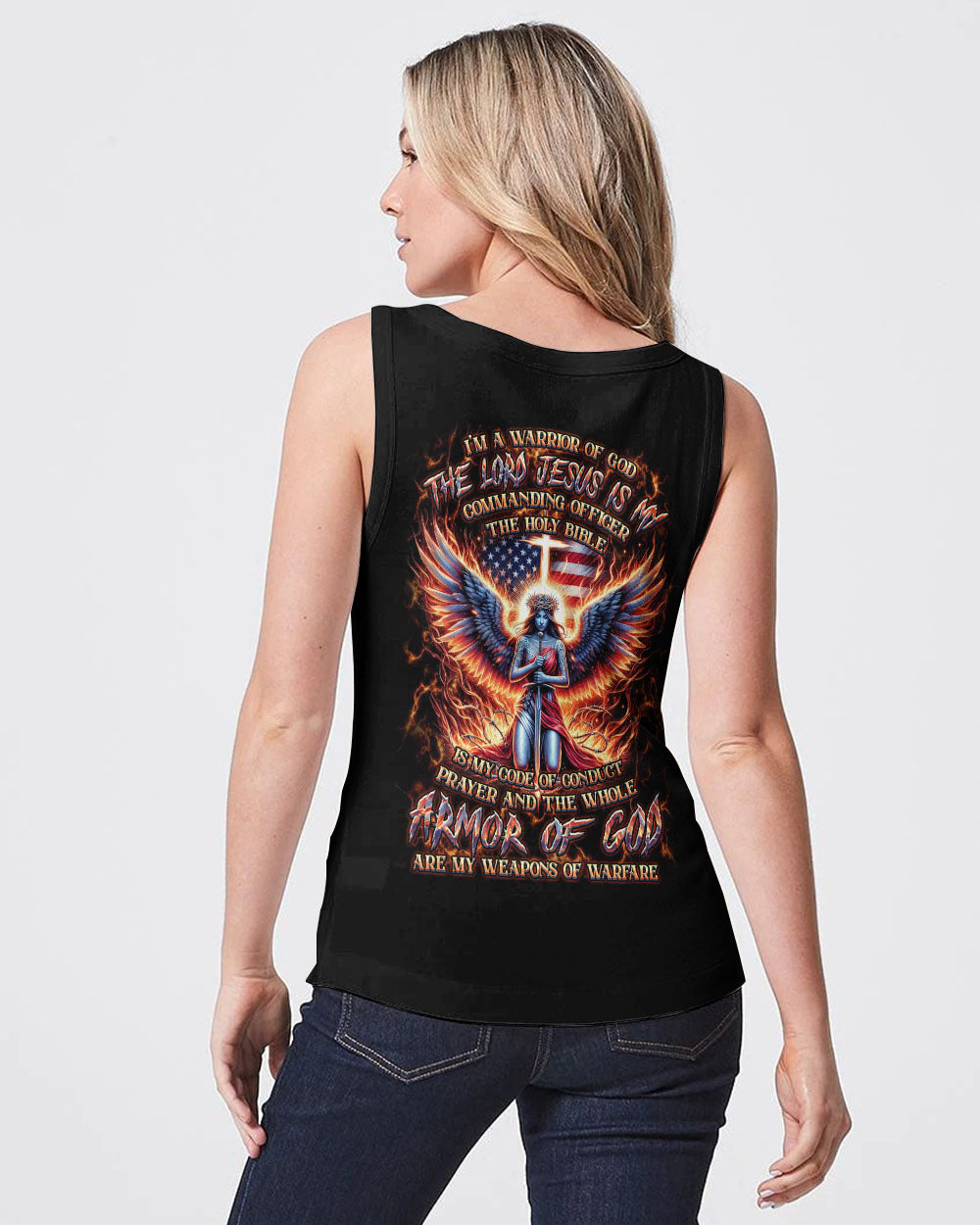 I'm A Warrior Of God Women's All Over Print Shirt - Yhkd2305242