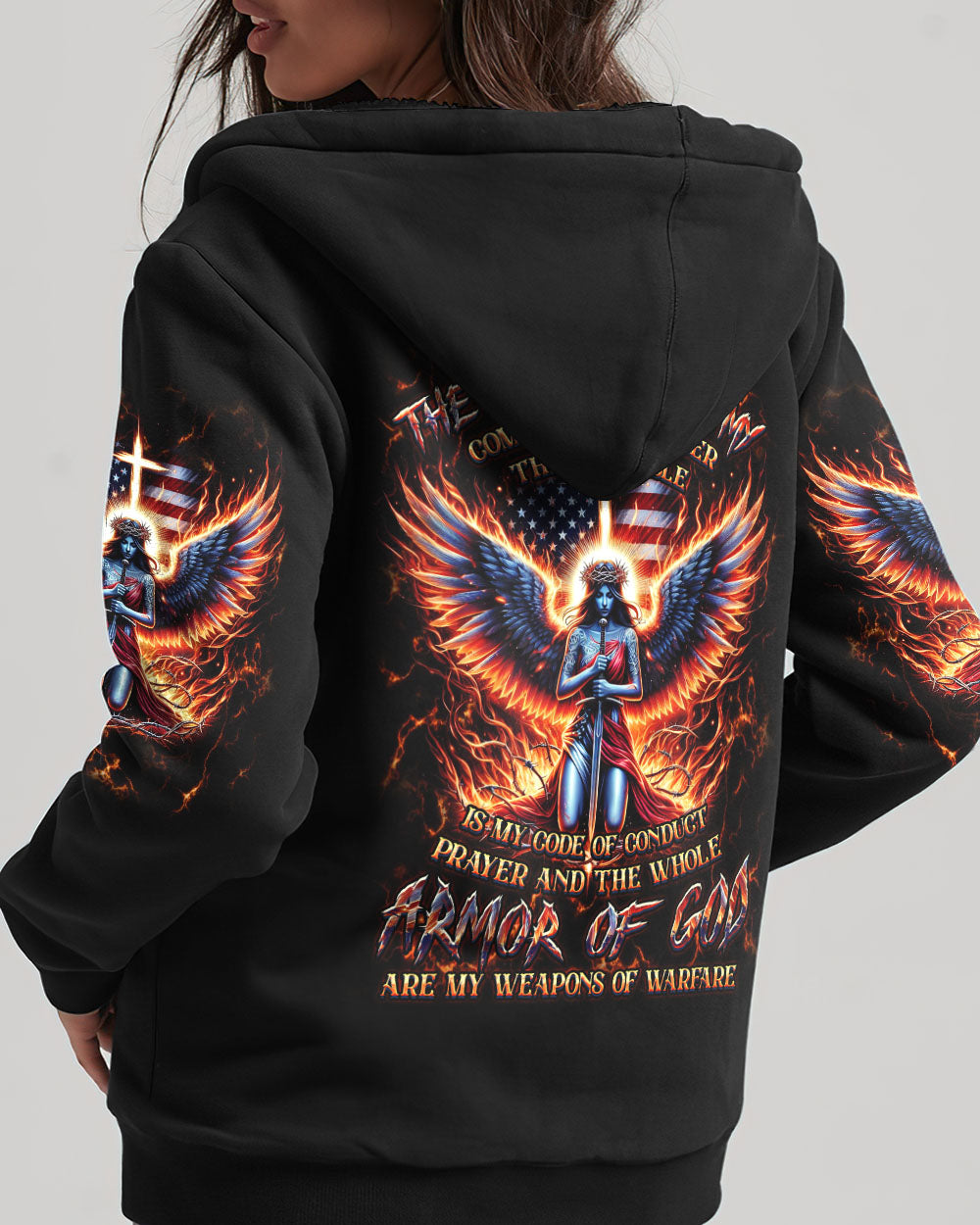 I'm A Warrior Of God Women's All Over Print Shirt - Yhkd2305242