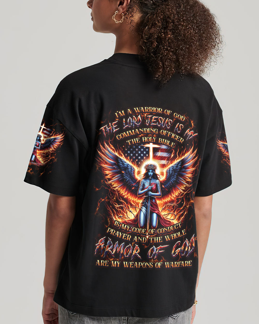 I'm A Warrior Of God Women's All Over Print Shirt - Yhkd2305242