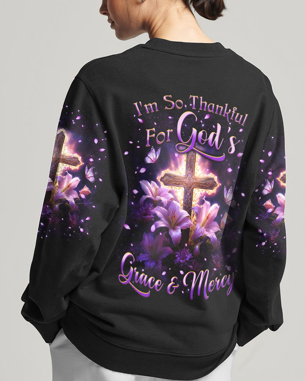 I'm So Thankful For God's Grace And Mercy Women's All Over Print Shirt - Yhkd2501241