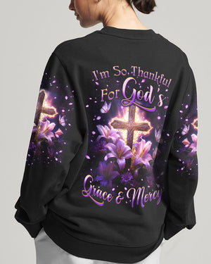 I'm So Thankful For God's Grace And Mercy Women's All Over Print Shirt - Yhkd2501241