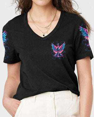 The Devil Saw Me With My Head Down Women's All Over Print Shirt - Yhkd2504242