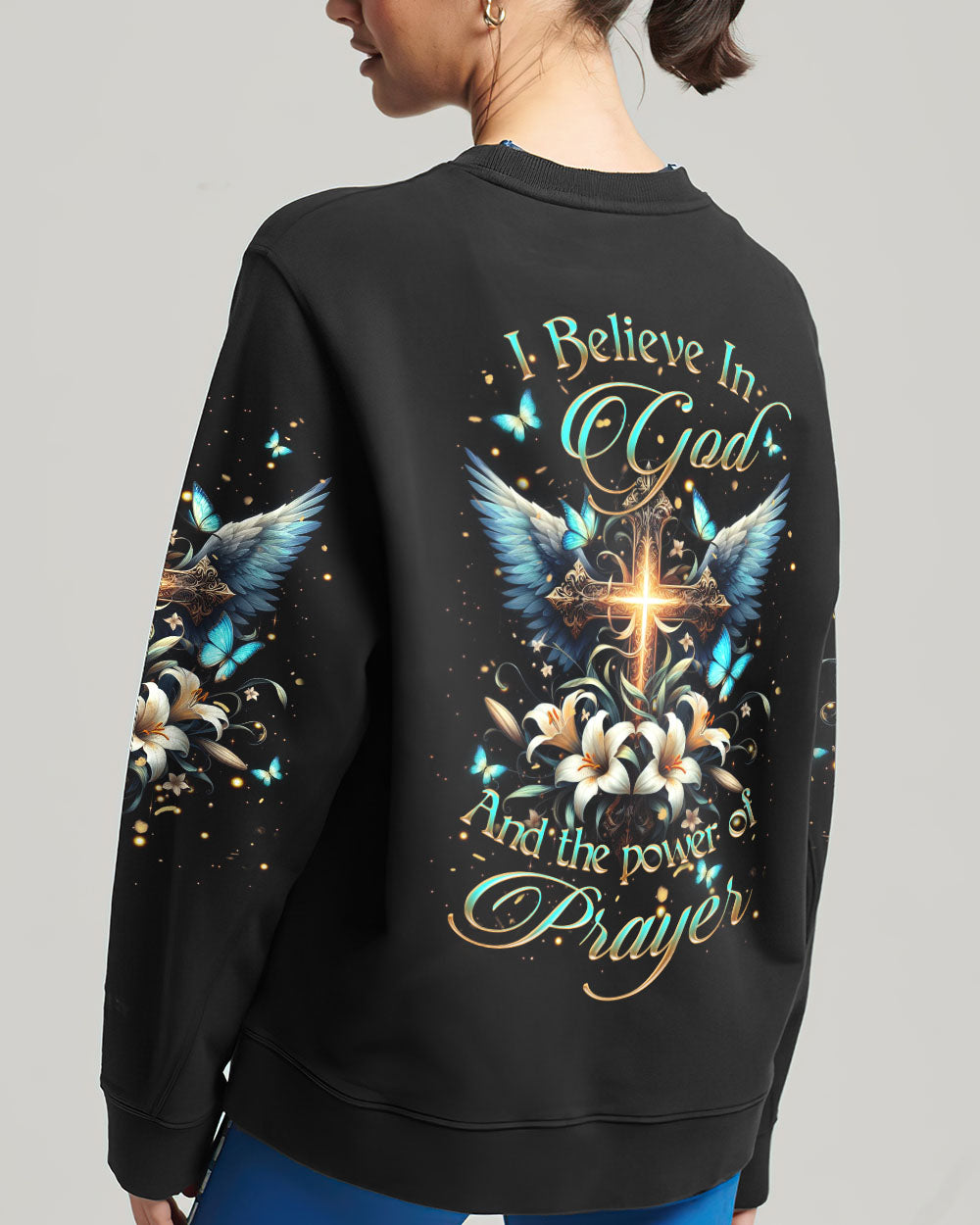 I Believe In God Women's All Over Print Shirt - Yhkd2602241
