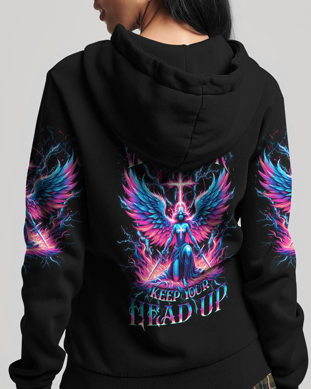 Keep Your Head Up Women's All Over Print Shirt - Yhkd2604245