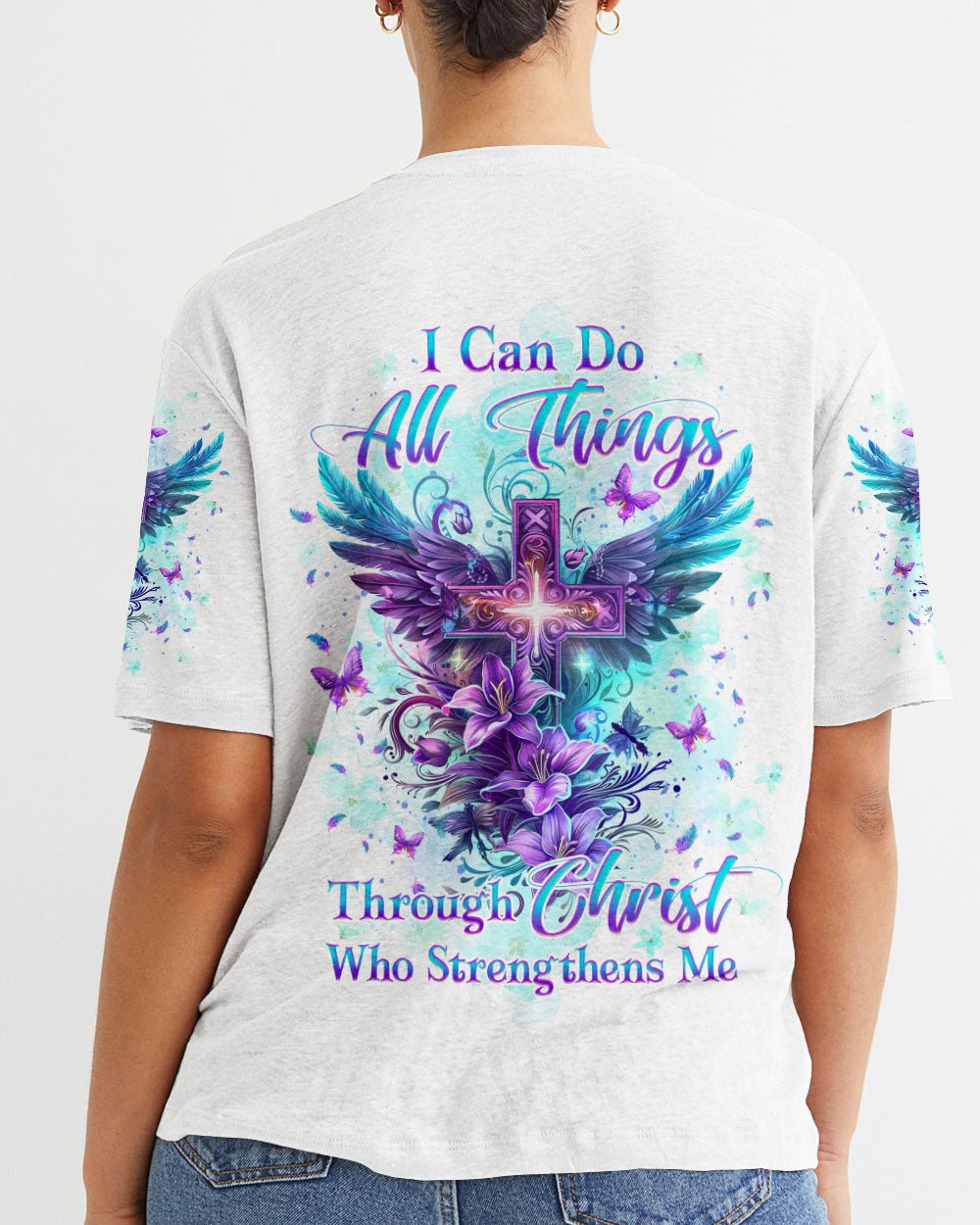 I Can Do All Things Women's All Over Print Shirt - Yhkd2702242