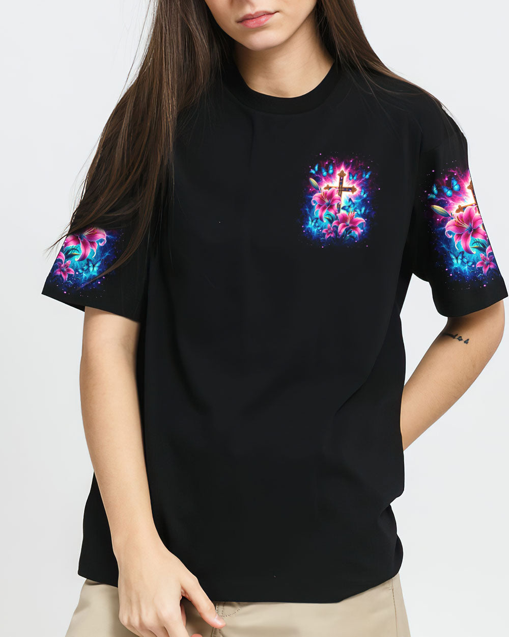 I Believe In God Women's All Over Print Shirt - Yhkd2805243