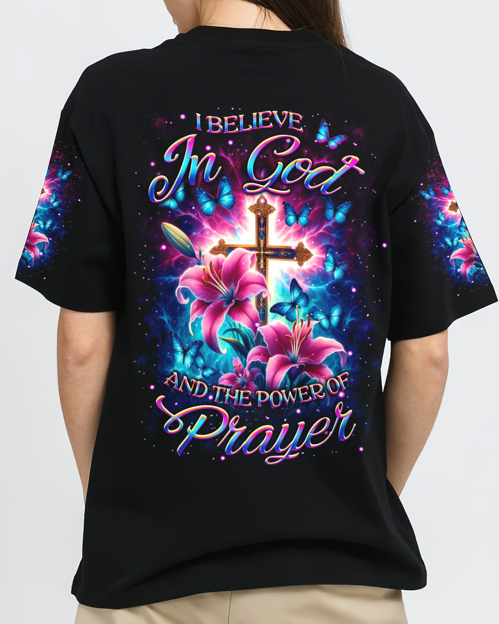 I Believe In God Women's All Over Print Shirt - Yhkd2805243