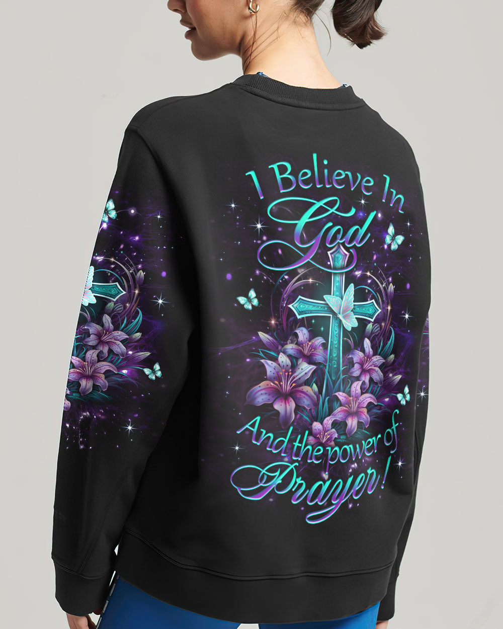 I Believe In God Women's All Over Print Shirt - Yhkd2812232