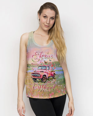 Jesus Take The Wheel Women's All Over Print Shirt - Yhkd3005244
