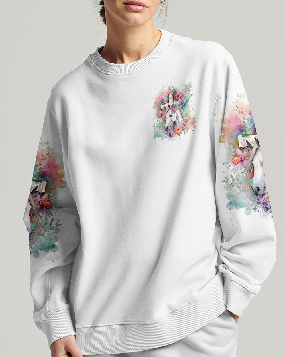 I Believe In God Horse Women's All Over Print Shirt - Yhln0201241