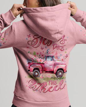 Jesus Take The Wheel Women's All Over Print Shirt - Yhln0203241