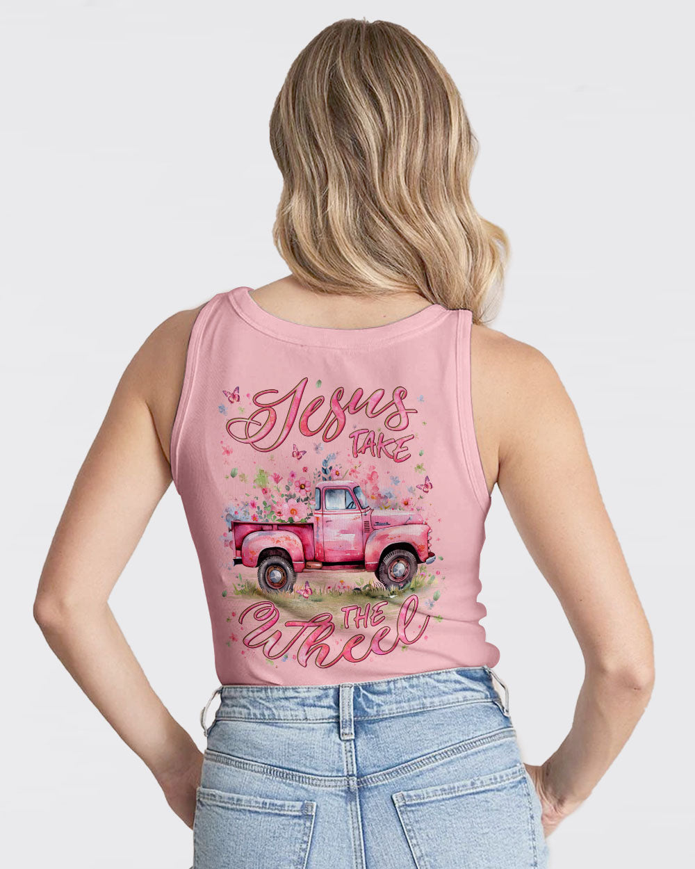 Jesus Take The Wheel Women's All Over Print Shirt - Yhln0203241