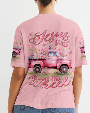 Jesus Take The Wheel Women's All Over Print Shirt - Yhln0203241