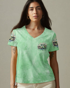 Jesus Take The Wheel Women's All Over Print Shirt - Yhln0402253