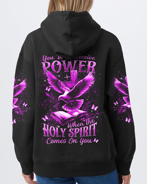 You Will Receive Power When The Holy Spirit Women's All Over Print Shirt - Yhln1004241