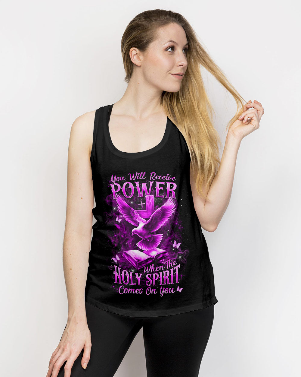You Will Receive Power When The Holy Spirit Women's All Over Print Shirt - Yhln1004241