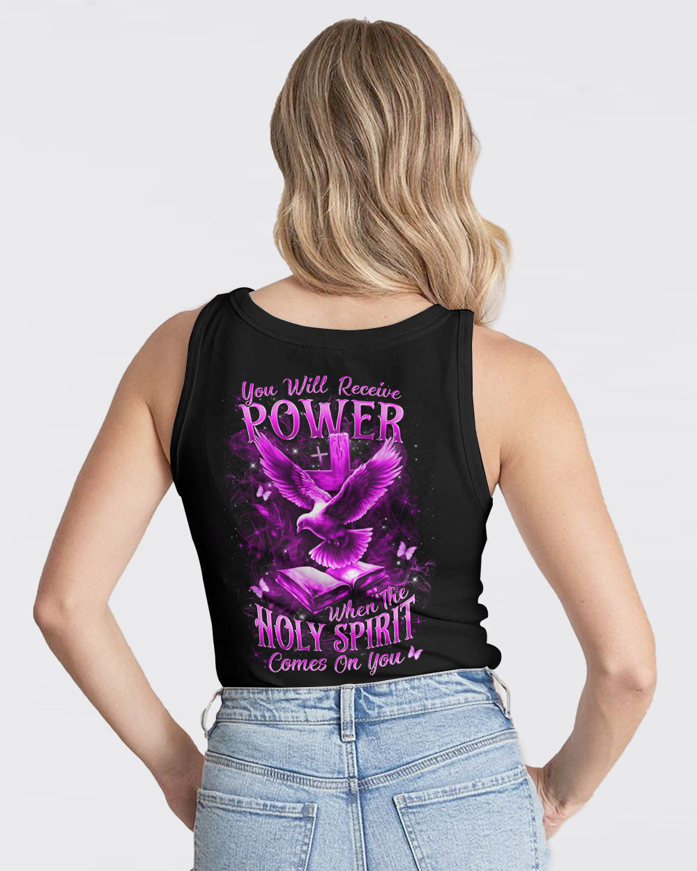 You Will Receive Power When The Holy Spirit Women's All Over Print Shirt - Yhln1004241