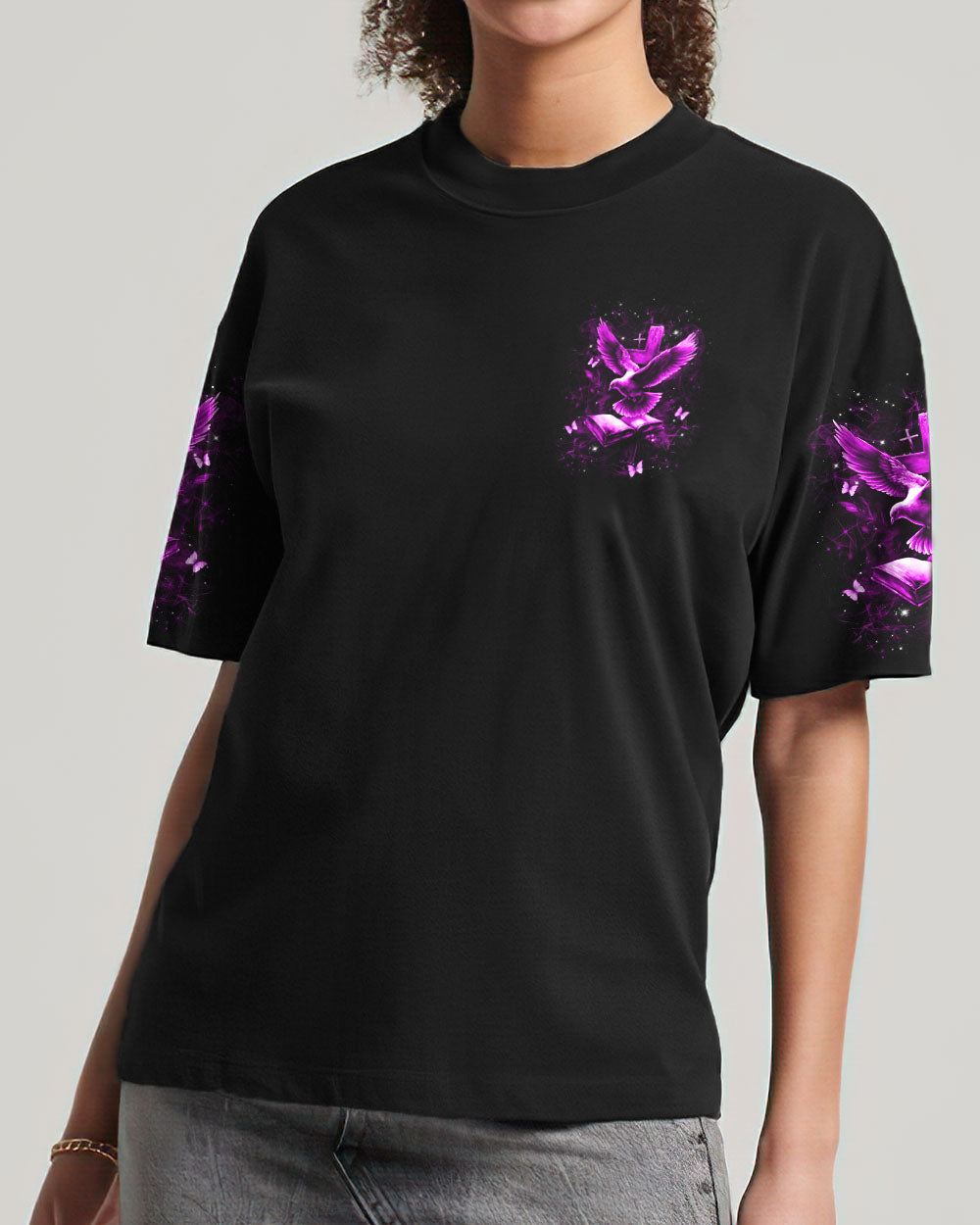 You Will Receive Power When The Holy Spirit Women's All Over Print Shirt - Yhln1004241