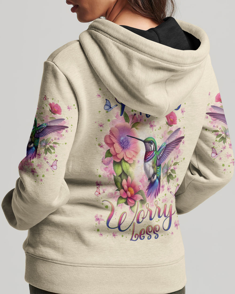 Pray More Worry Less Women's All Over Print Shirt - Yhln1101242
