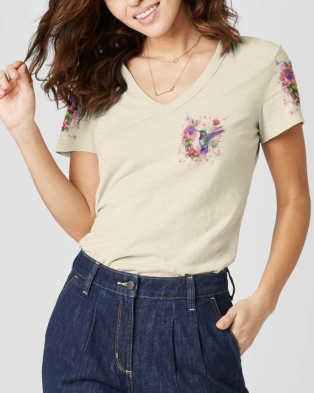 Pray More Worry Less Women's All Over Print Shirt - Yhln1101242