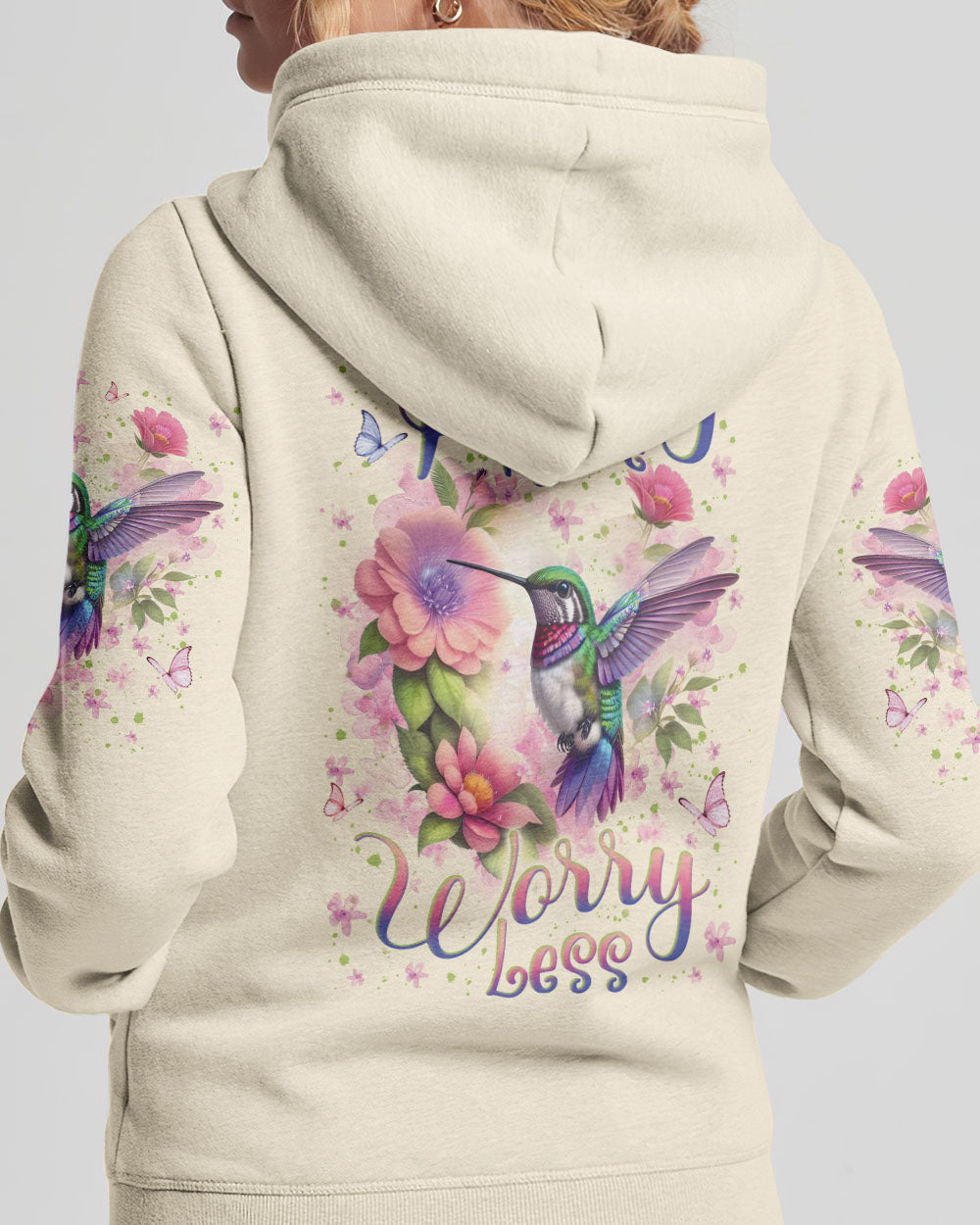 Pray More Worry Less Women's All Over Print Shirt - Yhln1101242