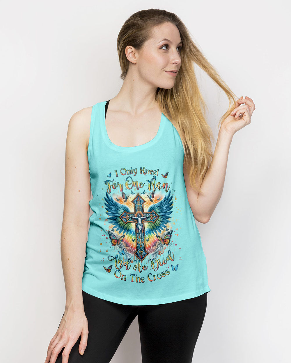 I Only Kneel For One Man Women's All Over Print Shirt - Yhln1312233