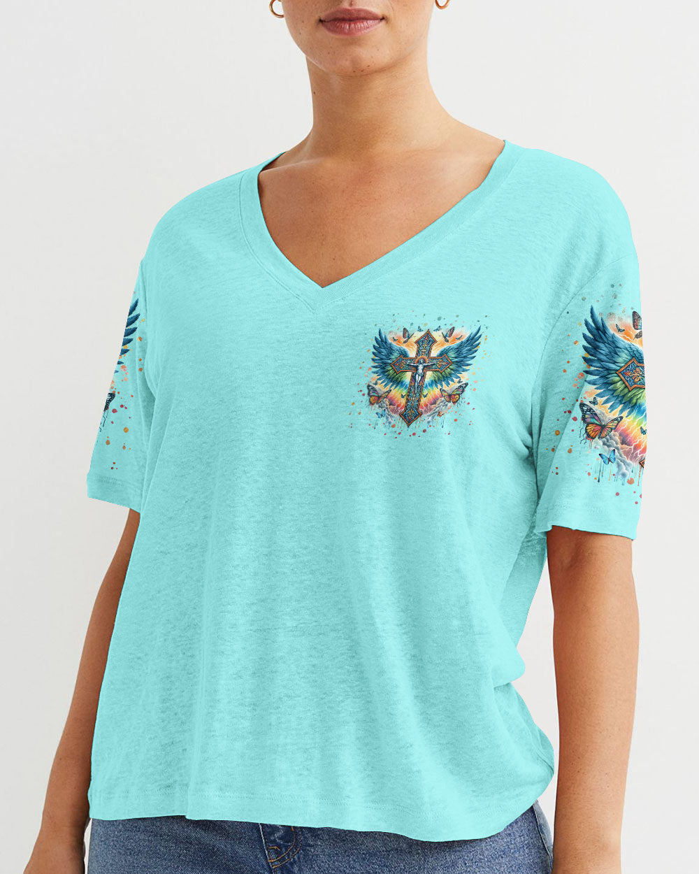 I Only Kneel For One Man Women's All Over Print Shirt - Yhln1312233