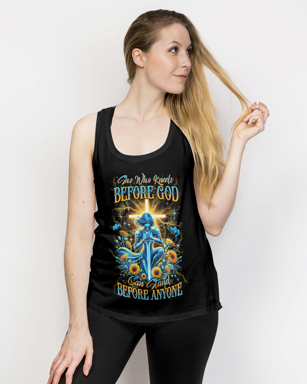 She Who Kneels Before God Women's All Over Print Shirt - Yhln1601253
