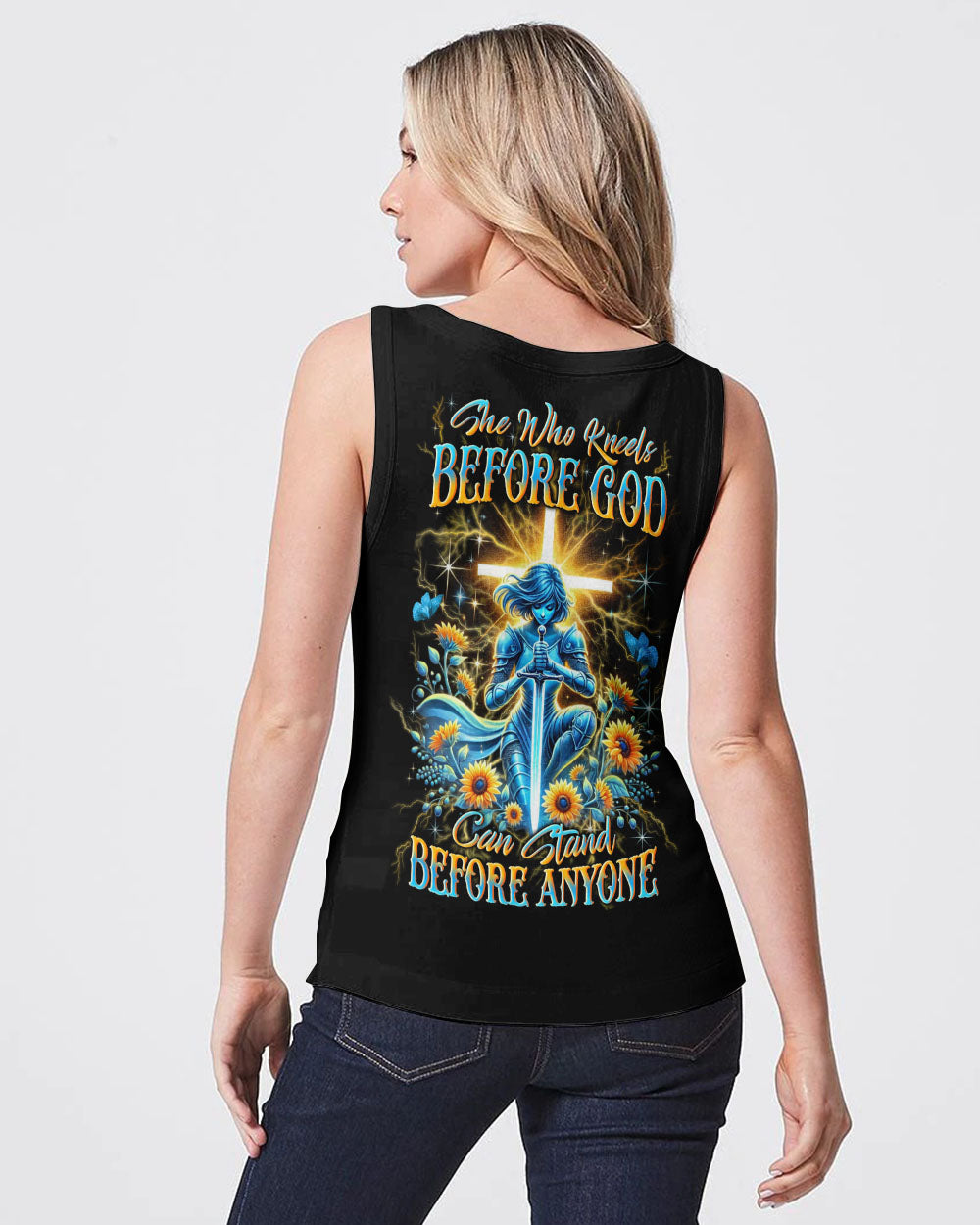 She Who Kneels Before God Women's All Over Print Shirt - Yhln1601253