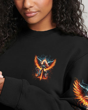 She Who Kneels Before God Warrior Women's All Over Print Shirt - Yhln1602242