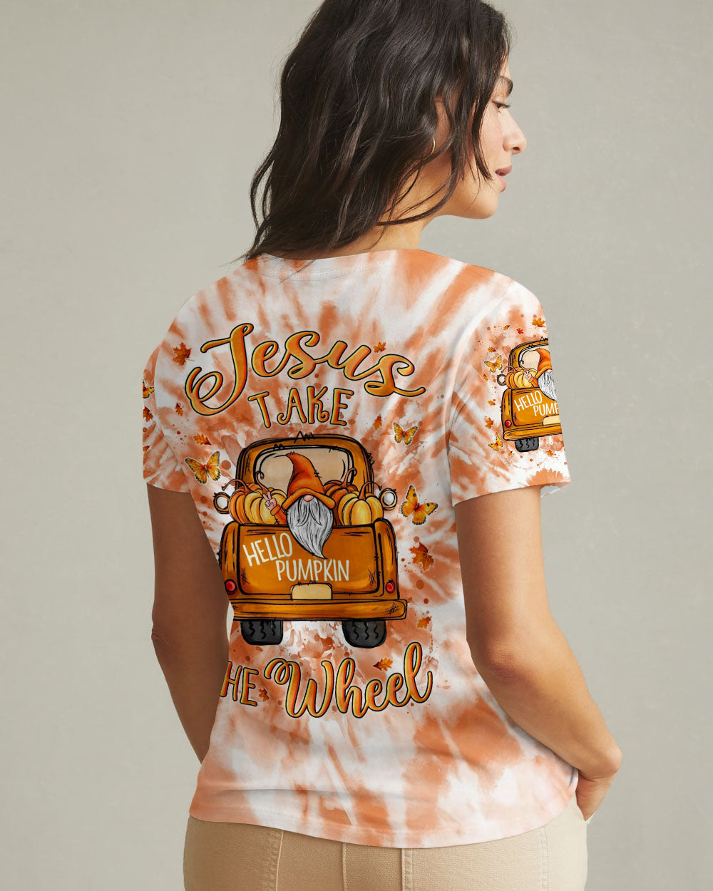 Jesus Take The Wheel Women's All Over Print Shirt - Yhln1709243