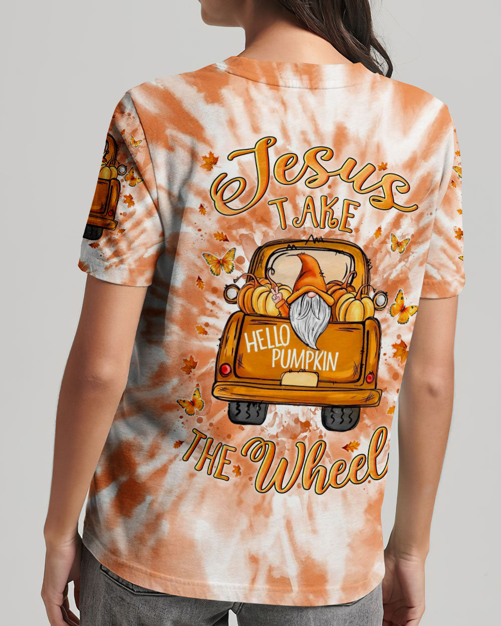 Jesus Take The Wheel Women's All Over Print Shirt - Yhln1709243