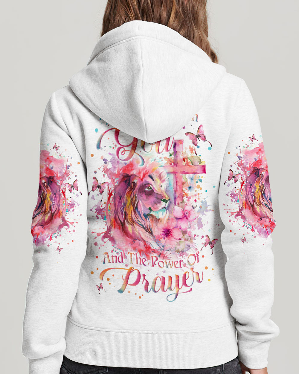 I Believe In God Lion Women's All Over Print Shirt - Yhln2301242