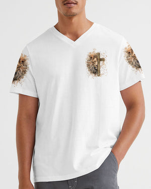Jesus Dropped The Charges Lion Men's All Over Print Shirt - Yhln2308242