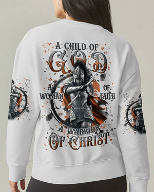 A Child Of God A Woman Of Faith Women's All Over Print Shirt - Yhln2409253